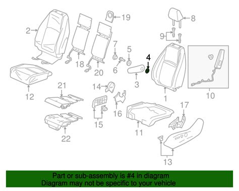 Thr A Bush Armrest B Honda Odyssey Honda Parts