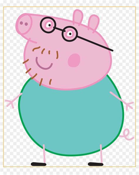 Daddy Pig Peppa Pig Transparent Png Image Daddy Pig Peppa Pig Free