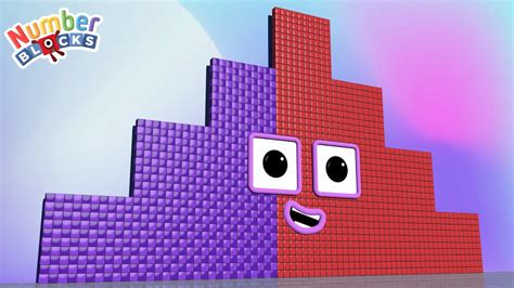 Numberblocks Puzzle 1600 The Amazing Huge Numberblocks Numbers Pattern