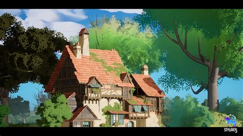 Medieval House Concept Art