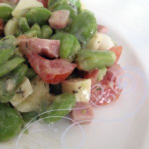 Salade De F Ves Aux Petits Oignons La Cuisine En Toute Simplicit