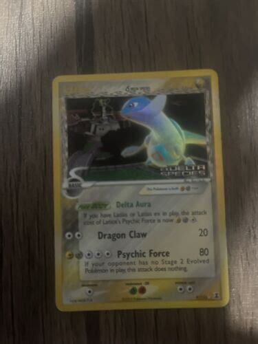 Pok Mon Tcg Latios Delta Ex Delta Species Reverse Holo Holo