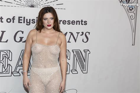 Bella Thorne Flashes Her Nude Tits At The Art Of Elysiums 25th Anniversary HEAVEN Gala 35