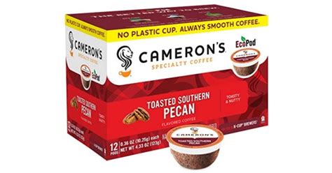 Cameron's Coffee Single Serve Pods, Flavored, Toasted ...