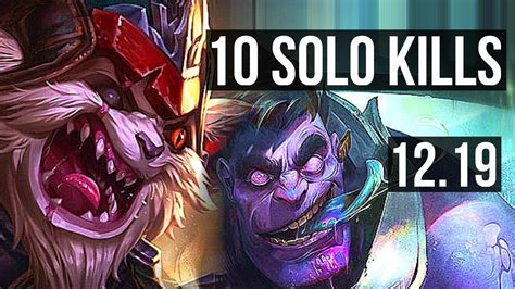 Kled Vs Dr Mundo Top Solo Kills M Mastery Games