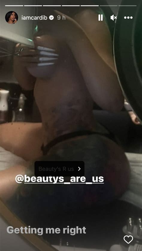 Cardi B Naked BlackSportsOnline