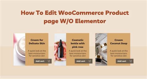 How To Edit Woocommerce Product Page W O Elementor Best Tips In 2024