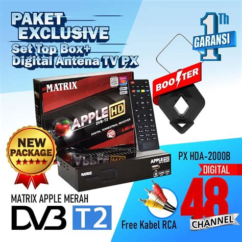 Jual Set Top Box Tv Digital Dvb T Matrix Matrix Stb Set Top Box Tv