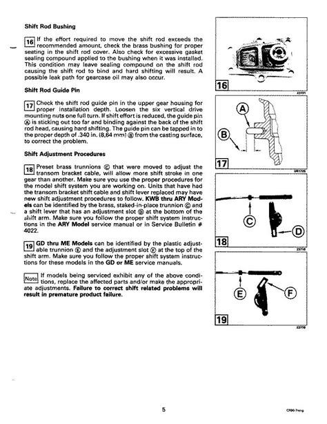 Mercruiser Shift Cable Adjustment Diagram General Wiring Diagram