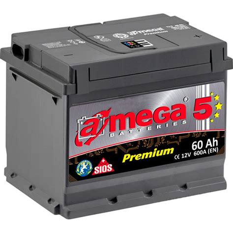 Аккумулятор автомобильный A-MEGA Premium 60А 12 B «+» справа • Купить в ...