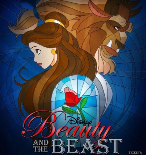 Vidrieras Disney Disney Oscuro Lindo Elefante La Bella E La Bestia