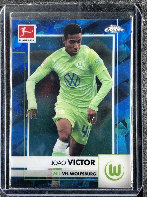 Victor Joao Topps Chrome Bundesliga Sapphire Ebay