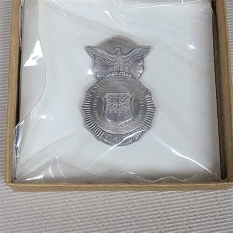 Us Air Force Mini Police Security Badge Paramount Firearms