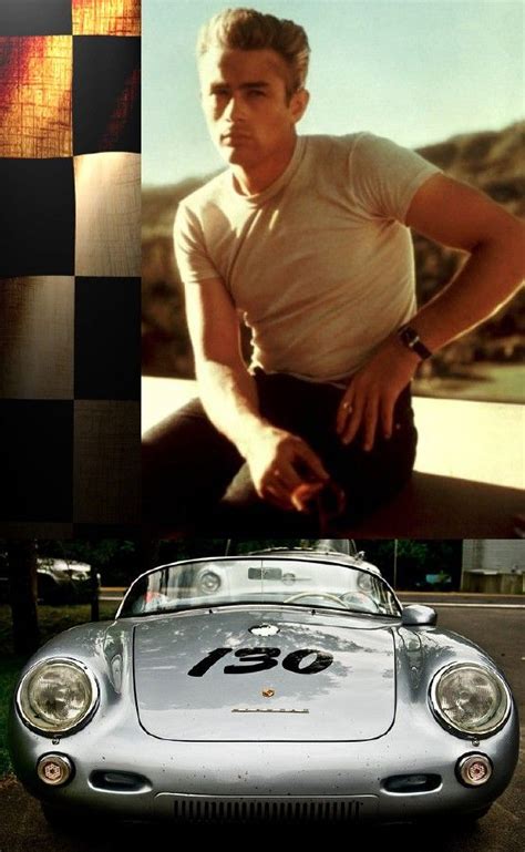 James Deans Porche 550 Speedster 1955 Model Garage Pour Voiture