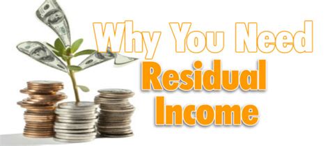 Why You Need Residual Income