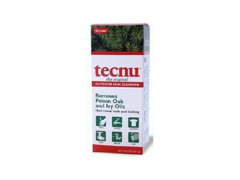 Tecnu Original Outdoor Skin Cleanser 12 Fl Oz355 Ml Ingredients And