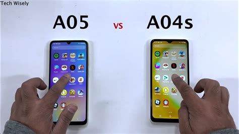 Samsung A05 Vs Samsung A04s Speed Test Youtube