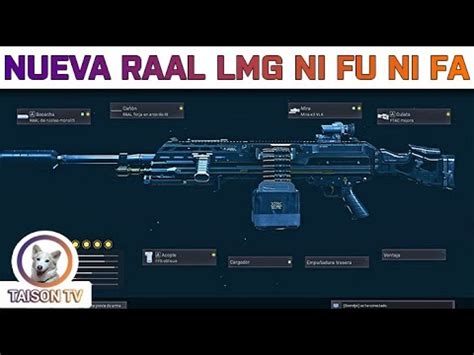 Nueva Raal Lmg La Ultima Arma De Modern Warfare En Warzone Youtube