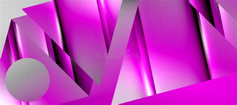 Creative Vector Geometric Abstract Background Design Stock Illustration