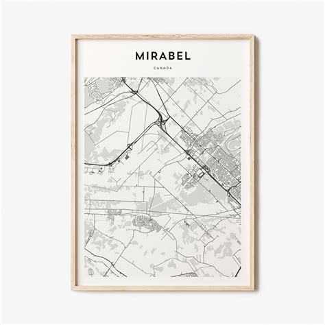 Mirabel Custom Black Map Mirabel Map Mirabel Print Mirabel - Etsy