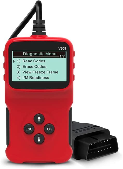 ELM327 OBD2 Lector de código de escáner para motor de comprobación de