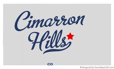 Map of Cimarron Hills, CO, Colorado