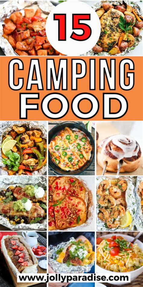 15 Best Camping Food - Jolly Paradise