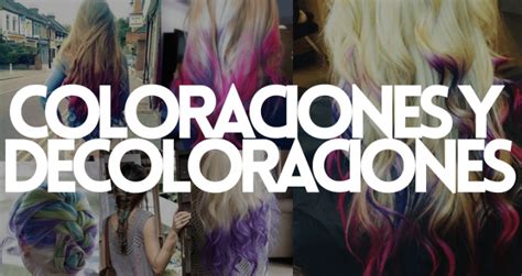 Coloraciones Y Decoloraciones Del Cabello Reelance