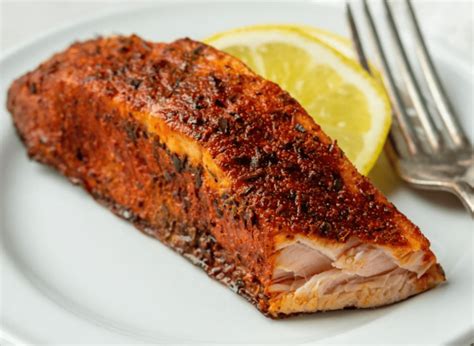 Oven Baked Blackened Salmon