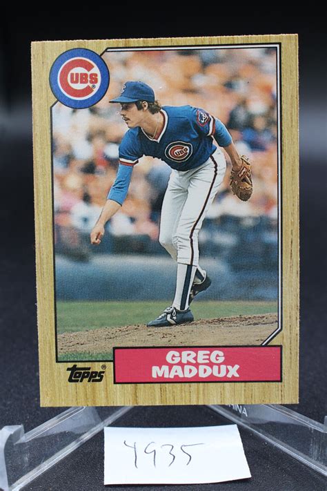 Topps Traded Set Break T Greg Maddux Nm Ebay