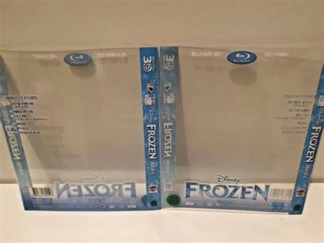 DISNEY PIXAR S FROZEN 3D 2D KimchiDVD PET Slip For Blu Ray Steelbook