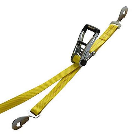 Smartstraps 2 In X 8 Ft Yellow Ratchetx Commercial Ratchet Tie Down