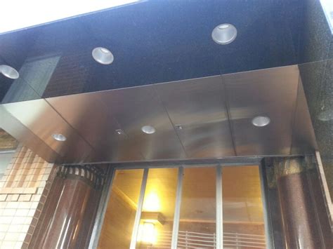 Stainless Steel Soffit Panels — Altona Custom Metal Works