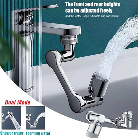 Universal Rotation Extender Faucet Aerator Kitchen Washbasin