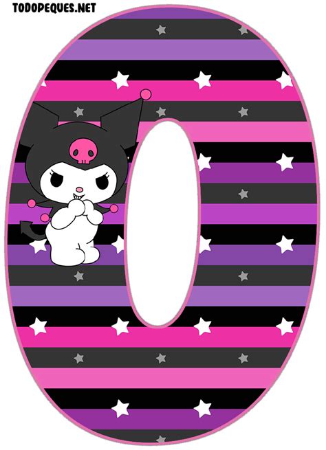 Kuromi Numero 0 Todo Peques