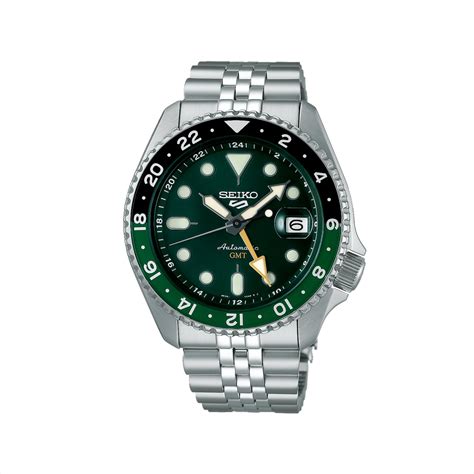 Seiko 5 Sports SSK035K1 SKX GMT Automatic Green – Avanti Jewellers UK
