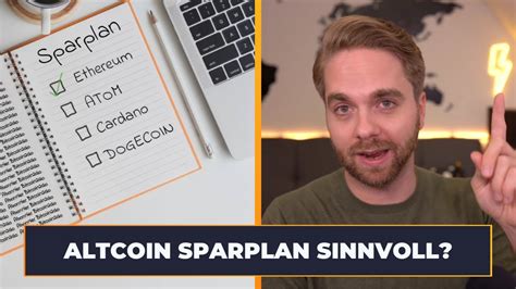 Sind Sparpläne für Altcoins sinnvoll ACHTUNG YouTube