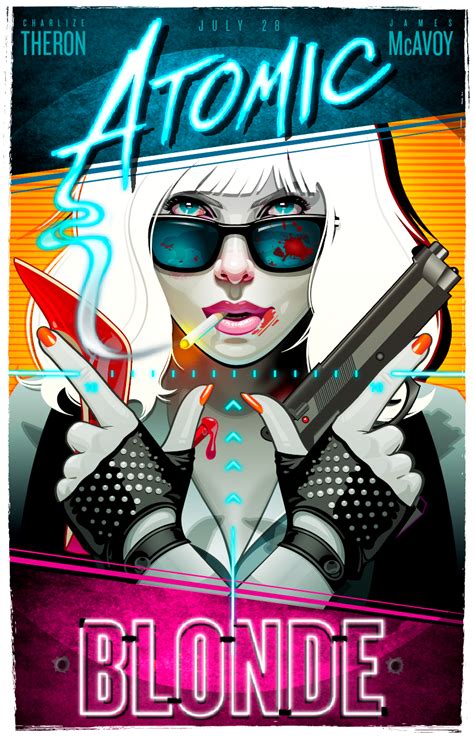 Atomic Blonde Poster :: Behance