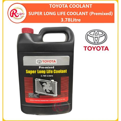 Original Toyota Coolant Super Long Life Coolant Pre Mixed