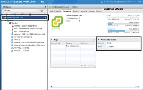 Ways For Vsphere Esxi And Vcenter Version Check