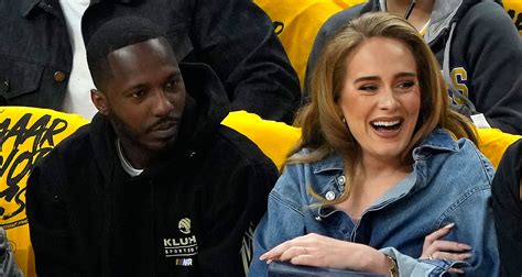 Adele Sits Courtside With Boyfriend Rich Paul At NBA Playoffs Game