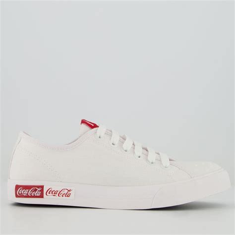 Tenis Branco Coca Cola