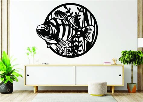 Large Fish Sea Ocean Wall Art Etsy