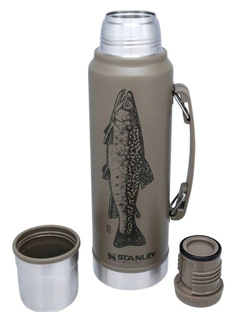 ᐉ Термос Stanley Classic Legendary Brook Trout 1 л Коричневый 198310