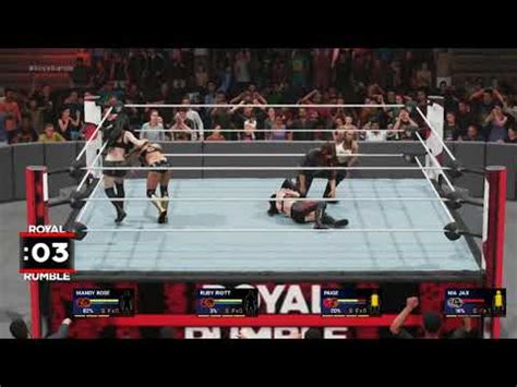 เลน WWE 2K19 30 Woman Royal Rumble Match 4 YouTube