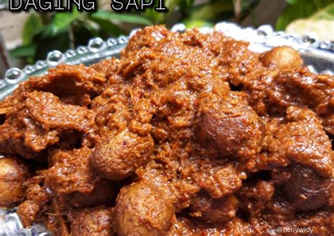 Cara Gampang Mengolah Rendang Daging Sapi Yang Sempurna Resep Bunda