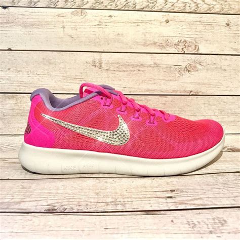 Sparkling Hot Pink Nike Sneakers