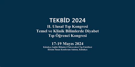 Ulusal T P Kongresi Temel Ve Klinik Bilimlerde Diyabet T P Renci