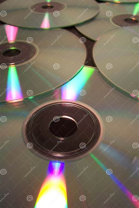 Compact Discs Stock Photo Image Of Color Business Round 2664