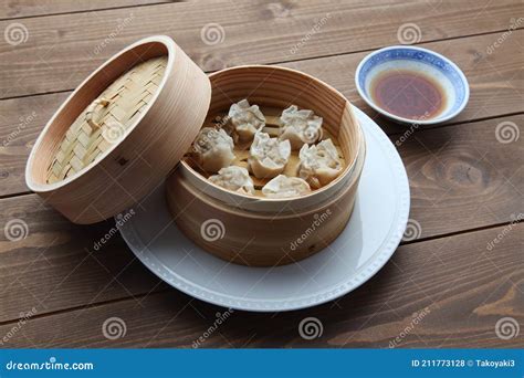 Classic Shumai At Hong Kong Dim Sum Restaurant Stock Photography